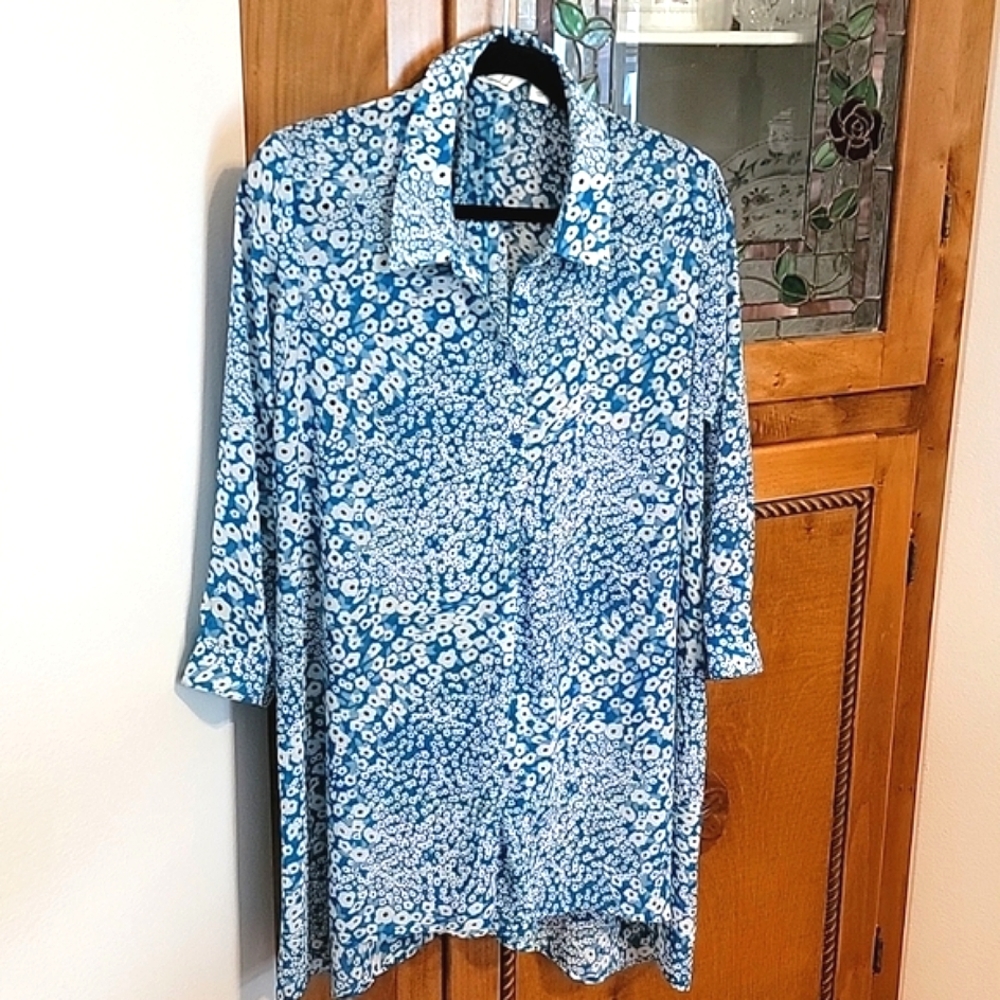 Caffe Marrakesh Top Tunic Blouse Shirt Xl